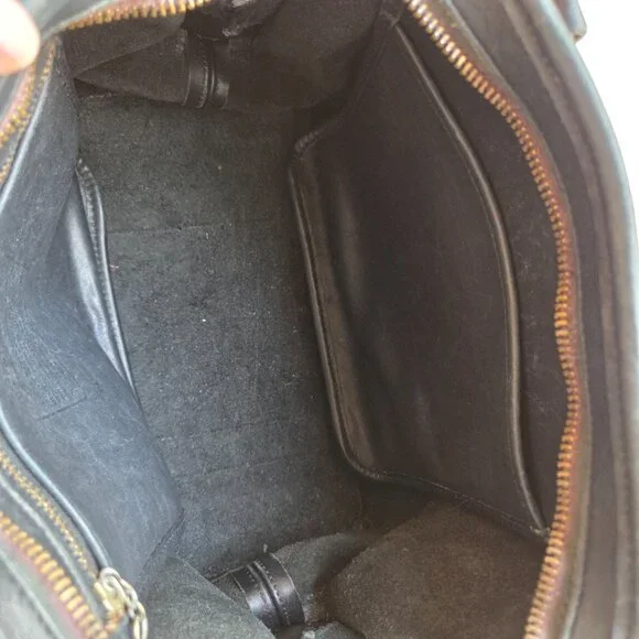 EUC Vintage Coach Soft Satchel (4055) in Black
